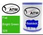 Preview: Fiat, Bright Green, 329: 500ml Lackdose, von ATW Autoteile West.